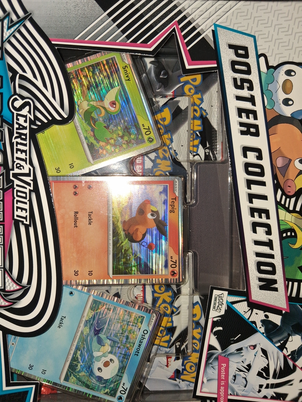 Pokemon Scarlet & Violet Poster Collection - Blue, Green, Orange